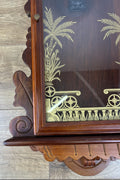 Clock Vintage French Style Hanging Regulator Carved Wall Clock LOT 62015