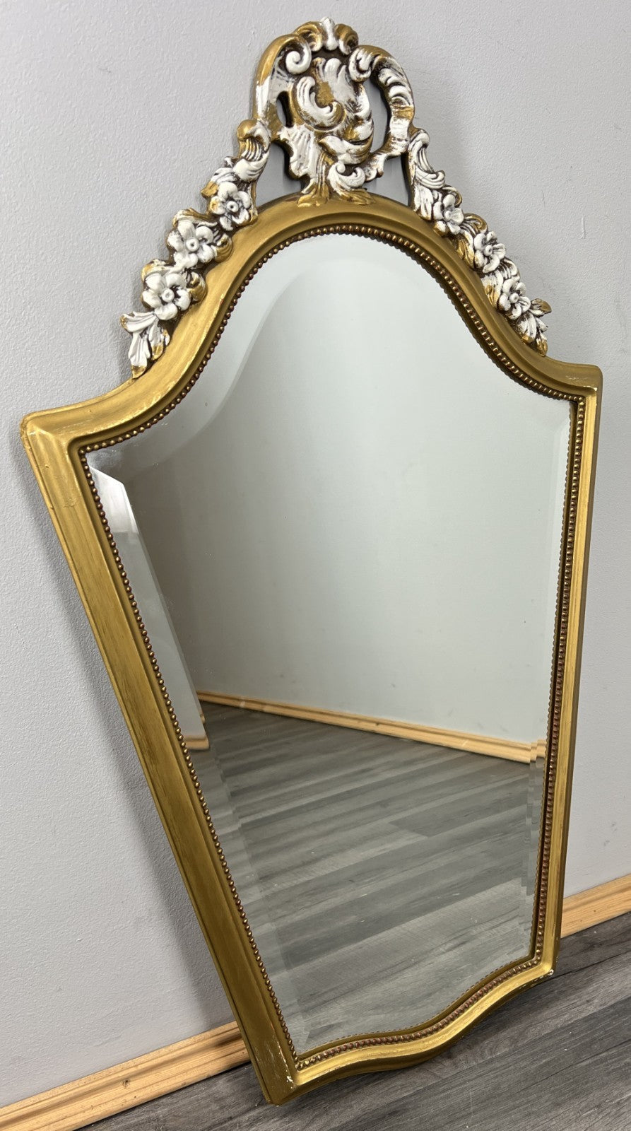 Mirror Vintage French Gilt Wall Mirror Ornate Wall Mirror LOT 47140