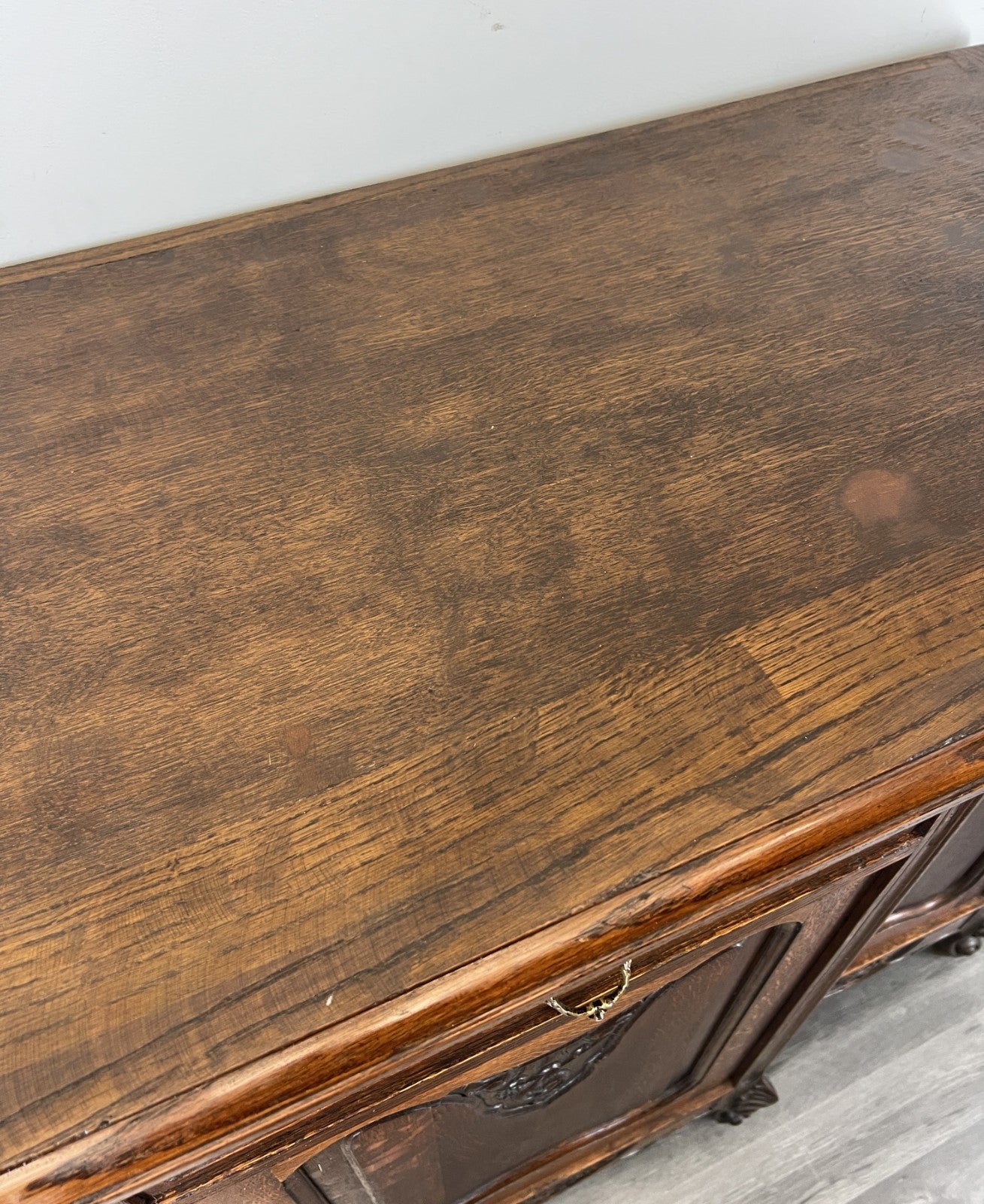 Sideboard Antique French Louis XVI Oak Cabinet Carved Cupboard LOT 457115