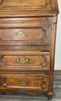 Chest of Drawers Vintage French Oak 3 Drawers Bureau Desk Cabinet LOT 216910