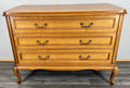 Chest of Drawers Vintage French Louis XVI 3 Drawers Carved Cabinet LOT 44561