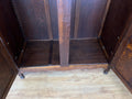 Wardrobe Antique French Louis XVI Style Oak Two Door Carved Armoire LOT 6466