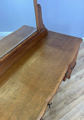 Dressing Table with Mirror Vintage French Oak Louis Vanity Table Makeup LOT 63177