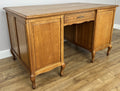 Cabinet Vintage French Louis XIV Style Carved Oak 8 Drawers Sideboard LOT 6460