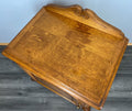 Pair of Bedside Tables Vintage French Louis Oak Cabinets Nightstands LOT 35198