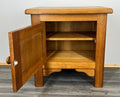 Pair of Bedside Tables Vintage French Style Cupboards Carved Cabinets LOT 28705