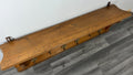 Coat Rack Antique French Oak Wall Shelf 6 Hook Carved Coat Hanger LOT 26416
