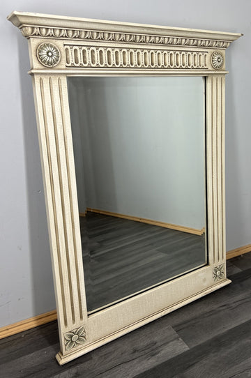 Vintage Shabby Chic Style Carved Wall Mirror Ornate Wall Frame LOT 45380