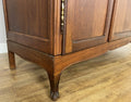 Wardrobe Vintage French Louis XVI Style Oak Three Door Carved Armoire LOT 61186