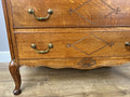 Chest of Drawers Vintage French Louis Oak 3 Drawers Carved Cabinet LOT 62615