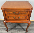 Pair of Bedside Tables Vintage French Louis XVI Nightstands Cabinets LOT 44485