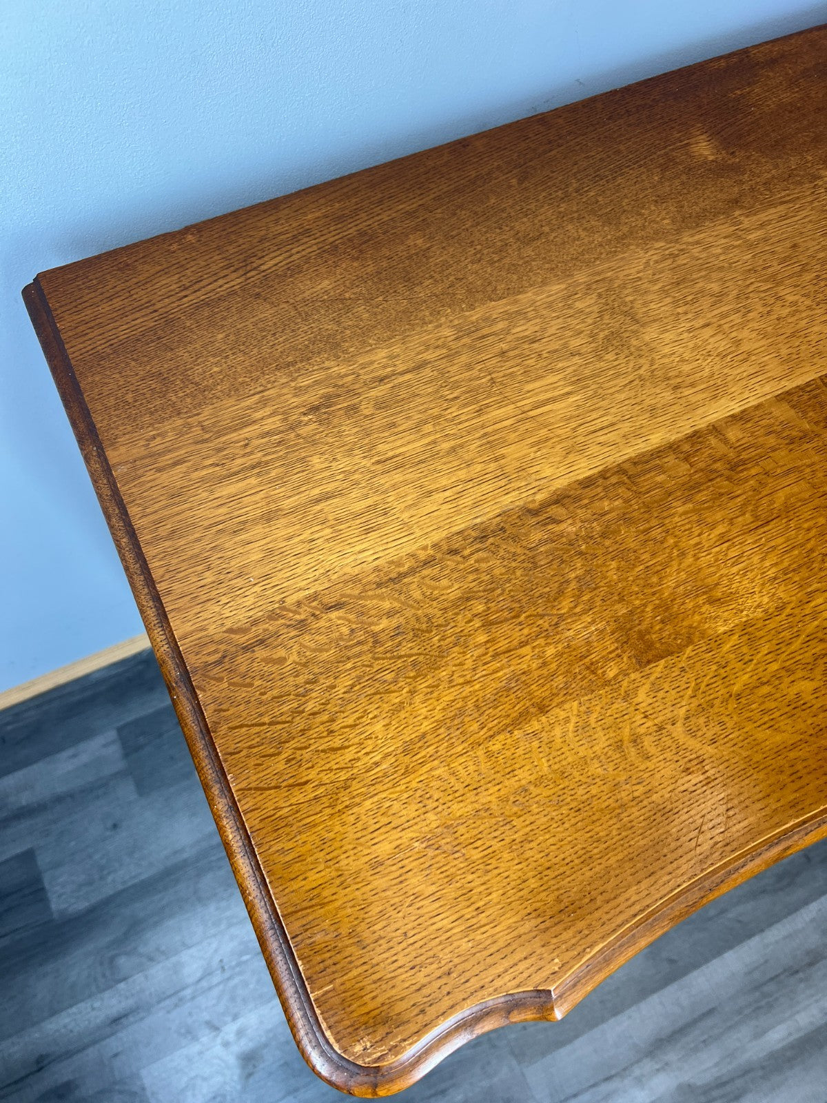 Chest of Drawers Vintage French Louis Oak 3 Drawers Carved Cabinet LOT 44748