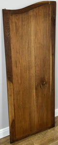 Mirror Antique French Style Oak Carved Wardrobe Mirror Shaped Frame LOT 61928