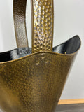 Umbrella Stand Vintage French Style Copper Brass Hammered Holder LOT 47475
