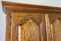 Wardrobe Vintage French Style Four Door Carved Armoire Cabinet LOT 61192