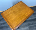 Pair of Bedside Tables Vintage French Louis Oak Nightstands Cabinets LOT 35189