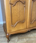 Wardrobe Vintage French Louis XVI Style Four Door Carved Armoire LOT 49335