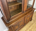 Bookcase Antique French Louis XVI Oak Display Cabinet Carved Sideboard LOT 614910