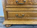 Chest of Drawers Vintage French 3 Drawers Cabinet with Brass Handles LOT 44755