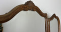 Vintage Dressing Table with Mirror French Oak Louis Vanity Table Makeup LOT 49765