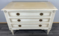 Chest of Drawers Vintage Shabby Chic 3 Drawer Painted Cream Cabinet LOT 44050