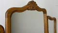 Dressing Table with Mirror Vintage French Oak Louis Vanity Table Makeup LOT 63212
