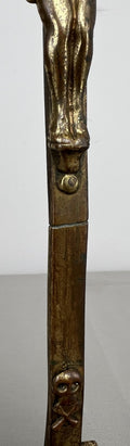 Crucifix Vintage French Style Religious Cross Ornate Freestanding LOT 64257