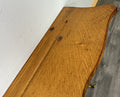 French Vintage Style Coat Rack Oak 5 Hooks Ornate Wall Shelf Coat LOT 469310