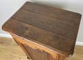 Cabinet Antique French Style Oak Sideboard with Carved Cupboard LOT 62559