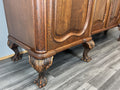 Sideboard Vintage French Buffet Oak Carved Cabinet Ornate Cupboard LOT 45106