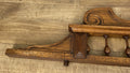 Pediment Antique French Style Oak Hand Carved Decorative Crest LOT 61684