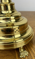 Pair of Candle Holders Vintage French Style Brass Gold Candlesticks LOT 60306