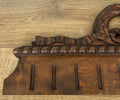 Pediment Antique French Style Oak Hand Carved Decorative Crest LOT 61774