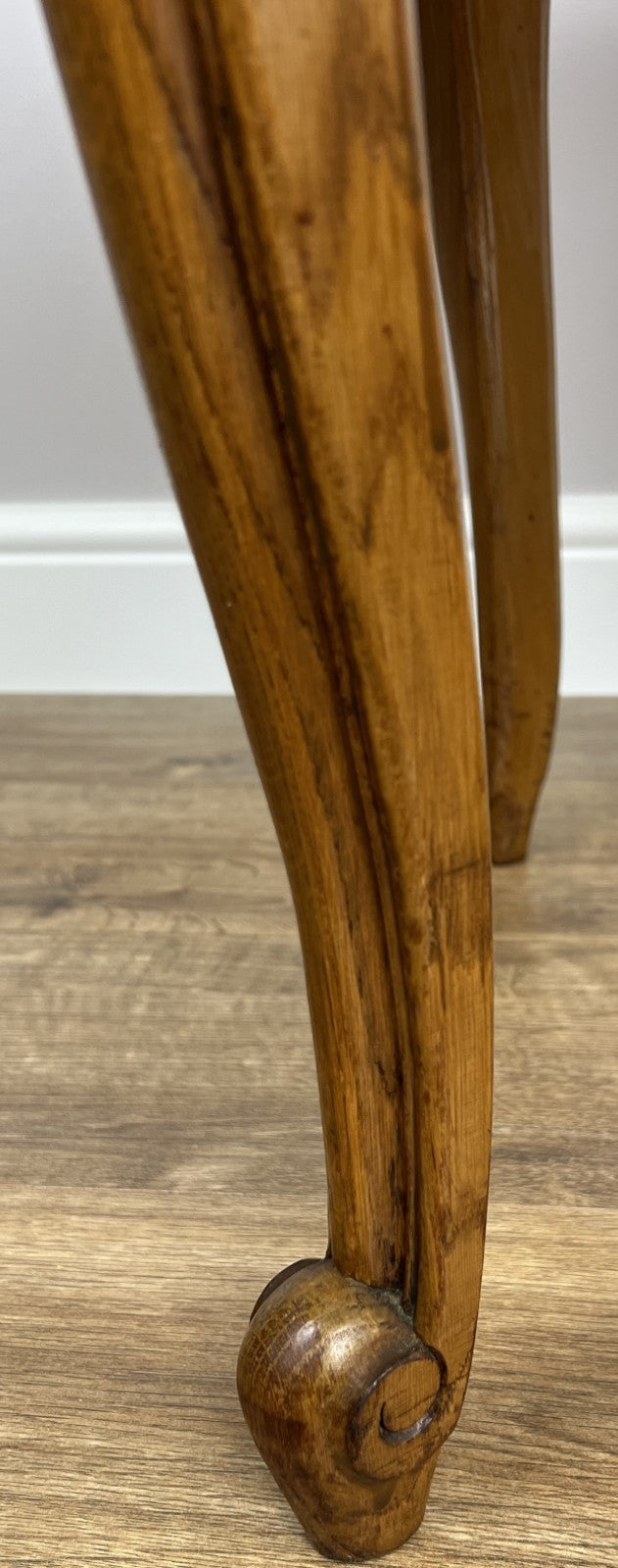 Coffee Table Vintage French Louis Style Oak Carved Cane Top Side Table LOT 48654