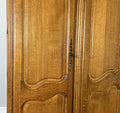 Wardrobe Vintage French Louis XVI Style Oak Four Door Carved Armoire LOT 63984