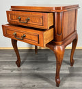 Pair of Bedside Tables Vintage French Louis XVI Nightstands Cabinets LOT 44483