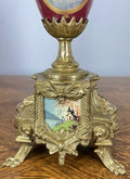 Lancini Imperial Ormolu Porcelain Gilt Brass Mantle Clock  LOT 463816