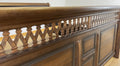 Bed Vintage French Super King Size Sleigh Bed Frame 180x200cm Headboard LOT 64095