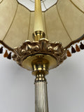 Floor Lamp Vintage French Style Standing Lamp Ornate with Tassel Shade LOT 607615