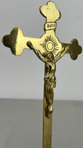 Crucifix Vintage French Style Religious Cross Standing Ornament LOT 64312