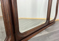 Mirror Antique French Triple Dressing Table Mirror Wood Carved Frame LOT 23155