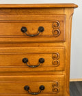 Chest of Drawers Vintage French Louis XIV Sideboard Carved Cabinet LOT 31944