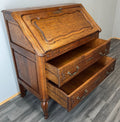 Secretaire Writing Desk Antique French Style Bureau Drop Front Cabinet LOT 35233