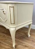 Sideboard Vintage French Shabby Chic Louis Style Carved Storage Cabinet LOT 483512