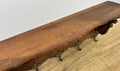 Coat Rack Vintage French Oak Wall Mounted 5 Hooks Carved Rack Hanger LOT 63038