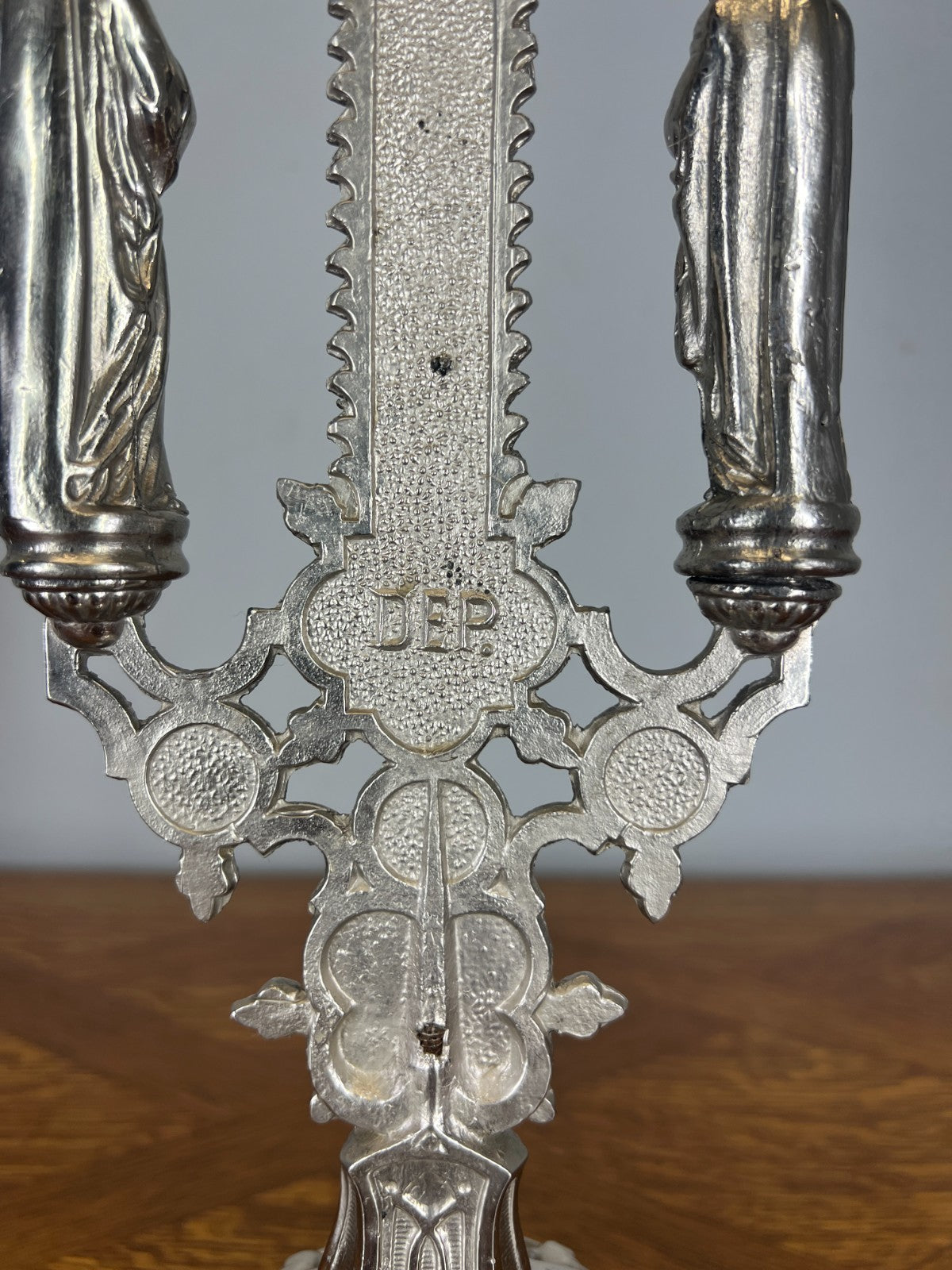 Crucifix Vintage French Style Religious Cross Ornate Stand LOT 465211
