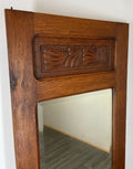 Mirror Antique French Style Wall Mirror Wood Carved Decorative Frame LOT 34523