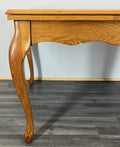 Dining Table Vintage French Louis XVI Carved Oak Extendable Table  LOT 45802