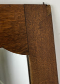 Mirror Antique French Style Oak Wardrobe Mirror Decorative Frame LOT 61914