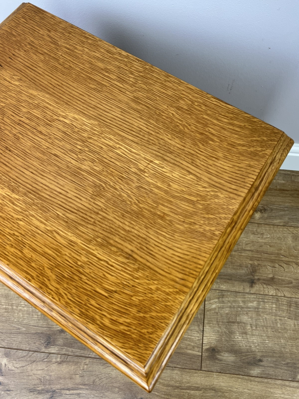 Pair of Bedside Tables Vintage French Louis Oak Nightstands Cabinets LOT 629512